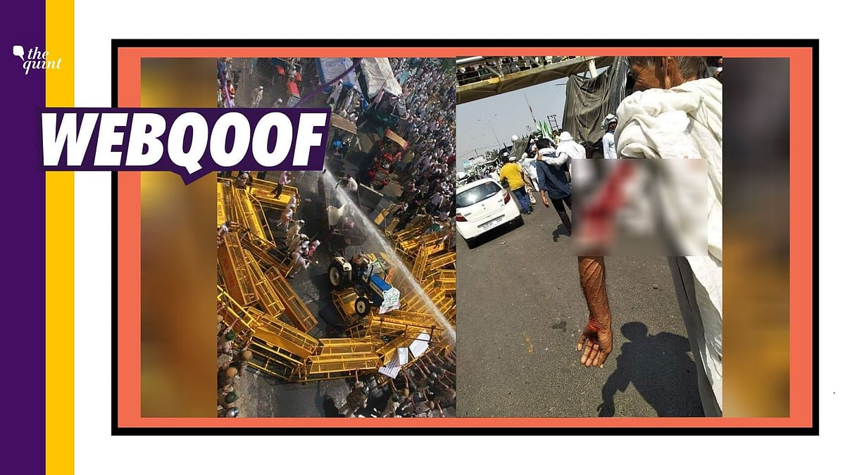 A set of old images have been revived to show the current nationwide farmers’ protest.