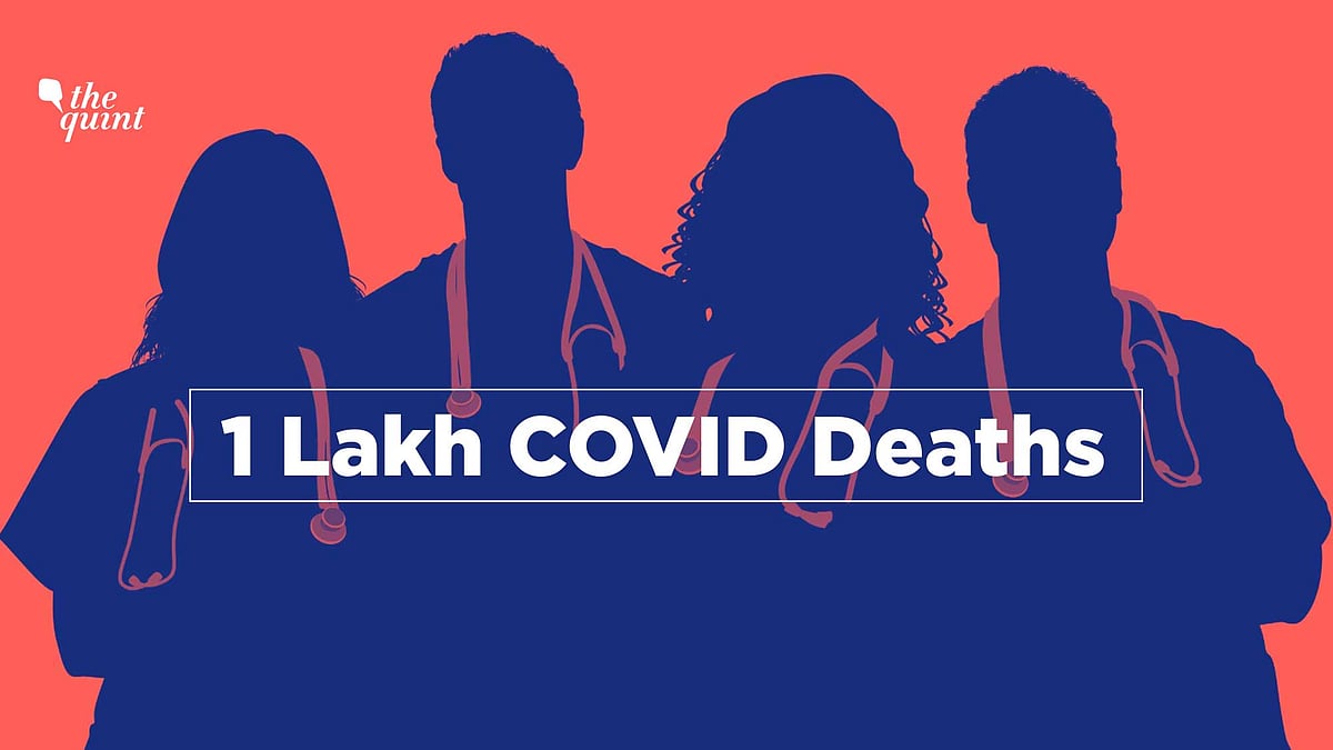 One Lakh COVID-19 deaths in India: A tribute to the doctors lost to the pandemic.