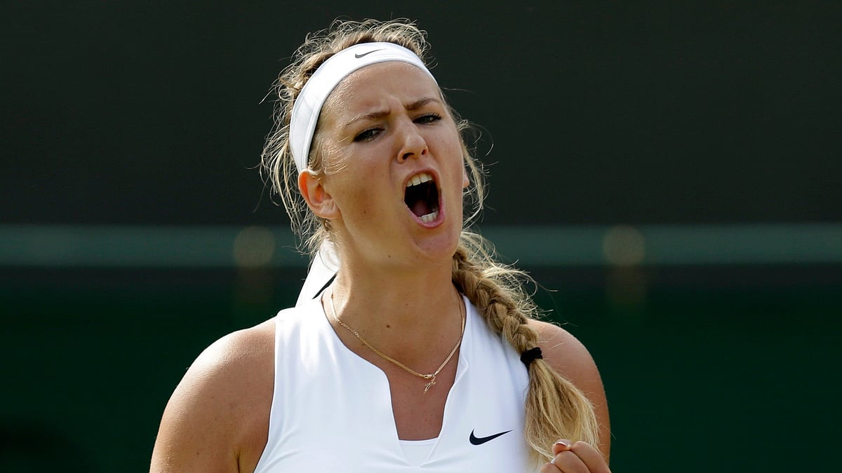 Azarenka defeated Elise Mertens to secure her place into her first Grand Slam semifinal since 2013