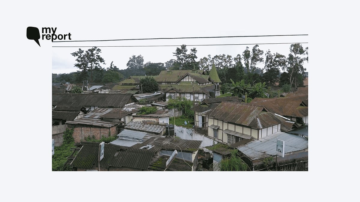 An old PWD office site at Barik Place in Shillong was proposed to be converted into a green space.