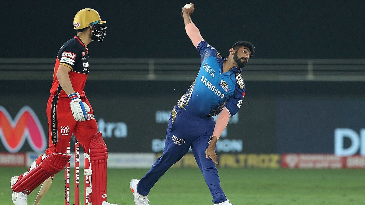 Mumbai Indians’ Jasprit Bumrah had just 7 runs to defend in the super over, even then he took it to the last ball