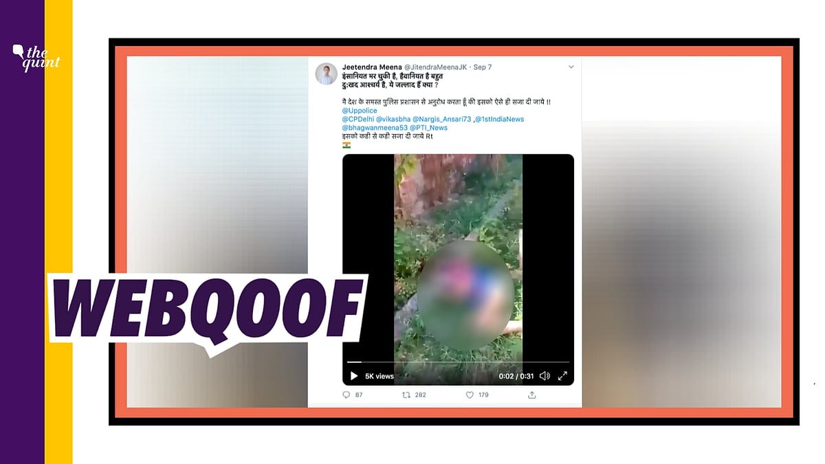 A video of a young woman being murdered with an axe is viral with the claim that it is an incident from India.