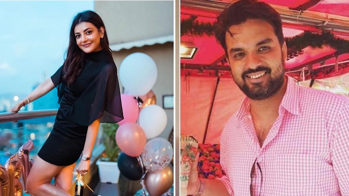 Kajal Aggarwal and Gautam Kitchlu.