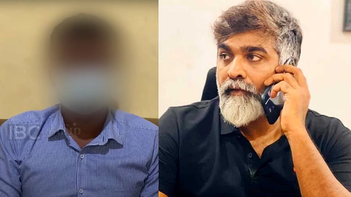 The man apologised for the threat in a video with his face blurred.