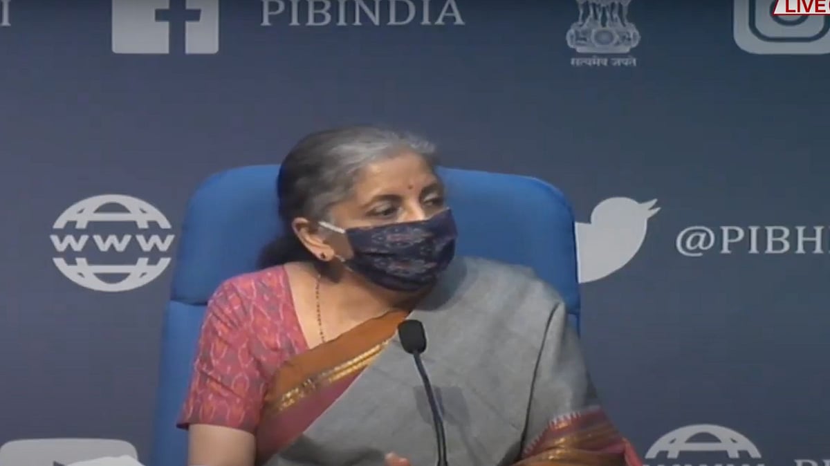 Finance Minister Nirmala Sitharaman. 