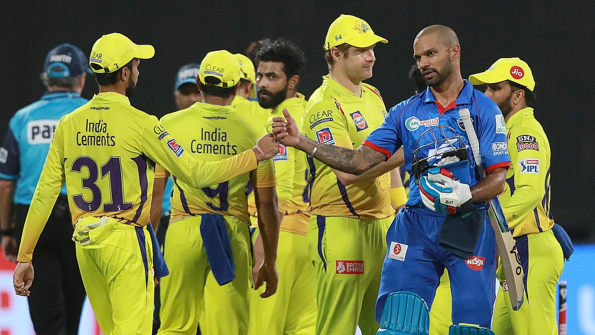Shikhar Dhawan smashed his maiden ton as Delhi Capitals are back again at the top.