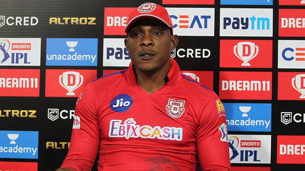 Kings XI Punjab’s Sheldon Cottrell bowled a wicket-maiden over and ended up with figures of 1-20 in four overs