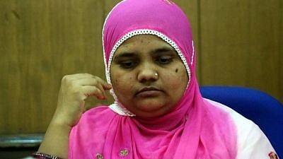File photo of Bilkis Bano.