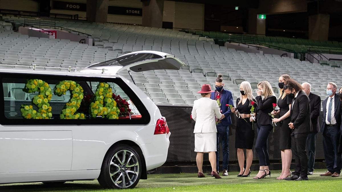 Late Australian cricketer, coach and commentator Dean Jones was bid a farewell at the Melbourne Cricket Ground