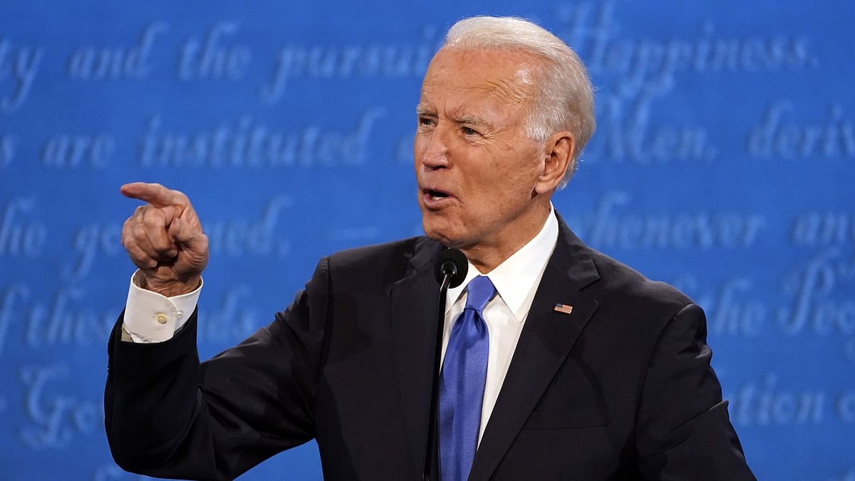 Democratic presidential nominee Joe Biden.