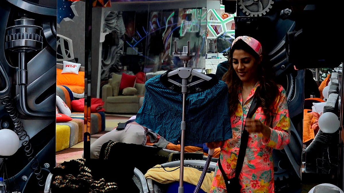 Nikki Tamboli in <i>Bigg Boss 14</i>.