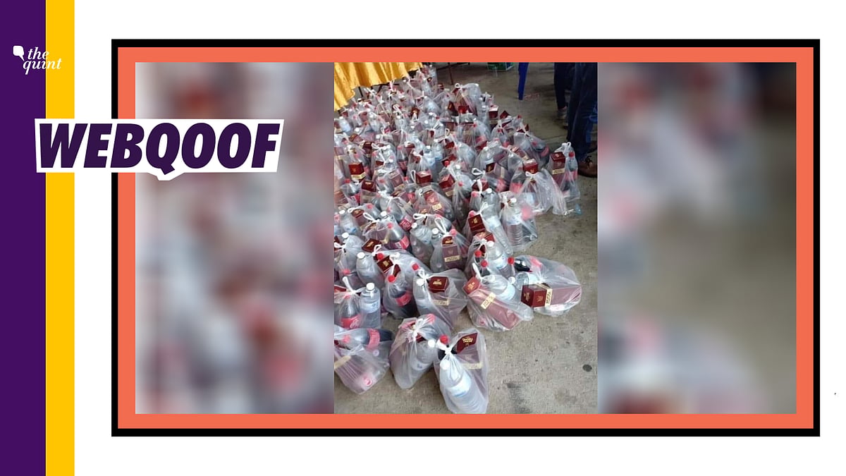The image can be traced back to 2019, when a musician shared the picture as ‘survival kits’ for flood victims.