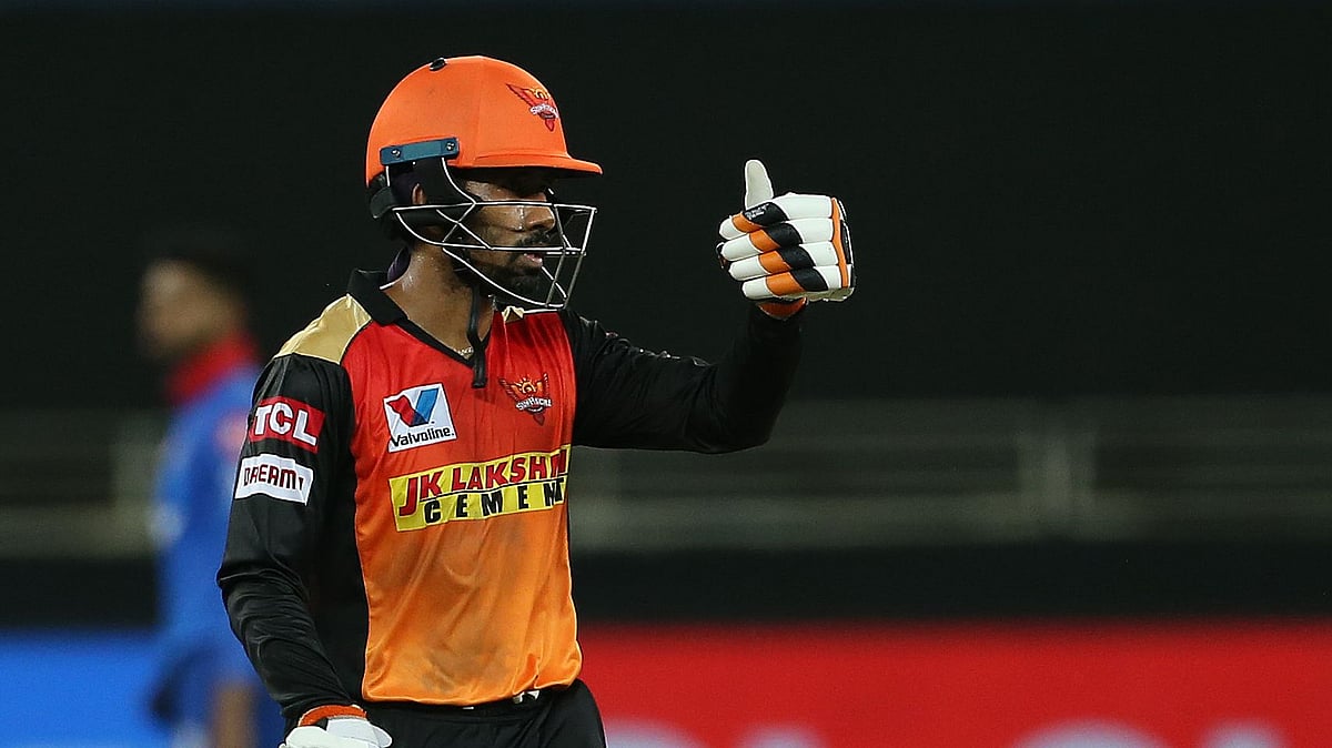 File image of Wriddhiman Saha of the SunRisers Hyderabad.&nbsp;
