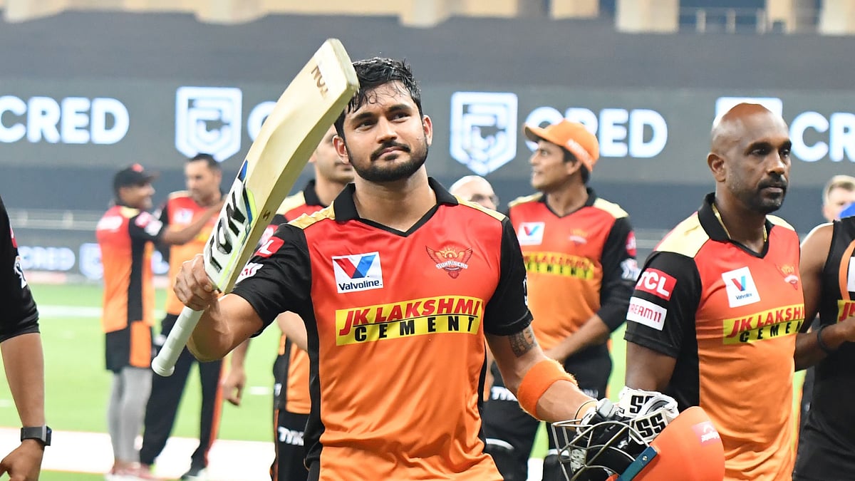 Manish Pandey scored an unbeaten 83 vs RR to help SRH win the match by 8 wickets.