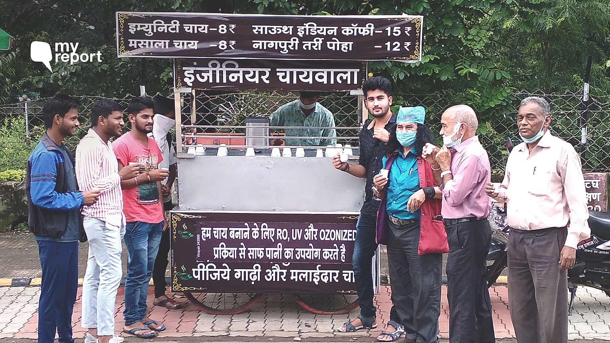 Ankit Nagwanshi quit his job to become ‘Engineer Chaiwala’.