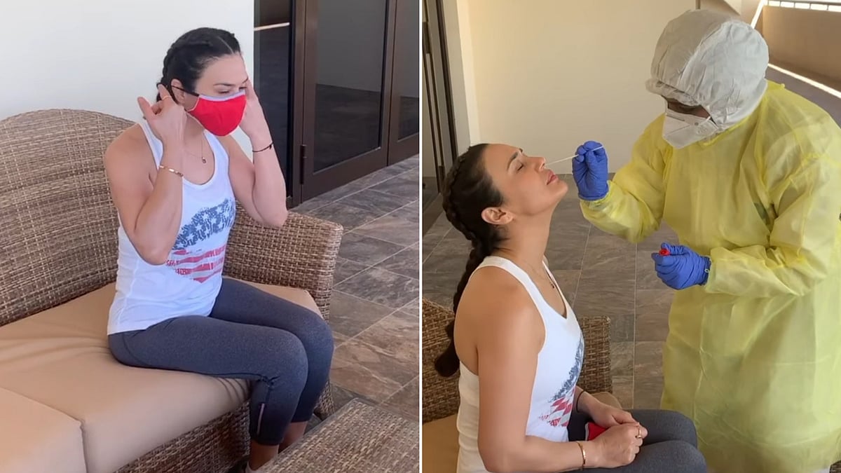 Kings XI Punjab co-owner Preity Zinta put an Instagram post explaining life in an IPL bio-bubble