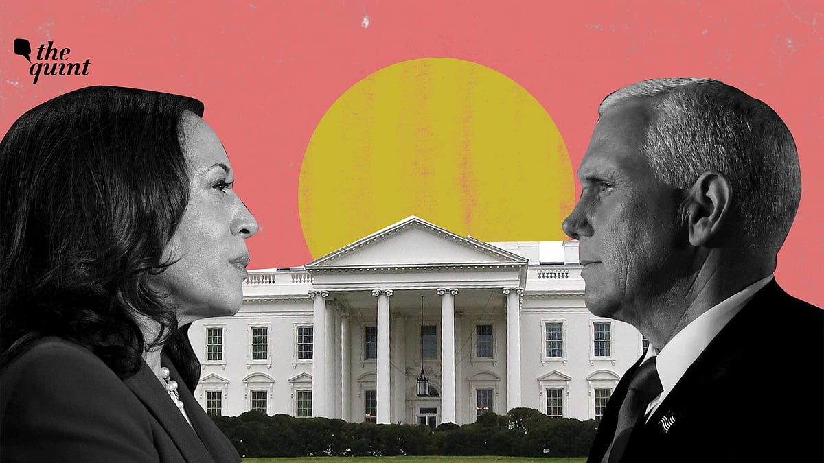Kamala Harris (L) and Mike Pence (R) – image used for representational purposes.