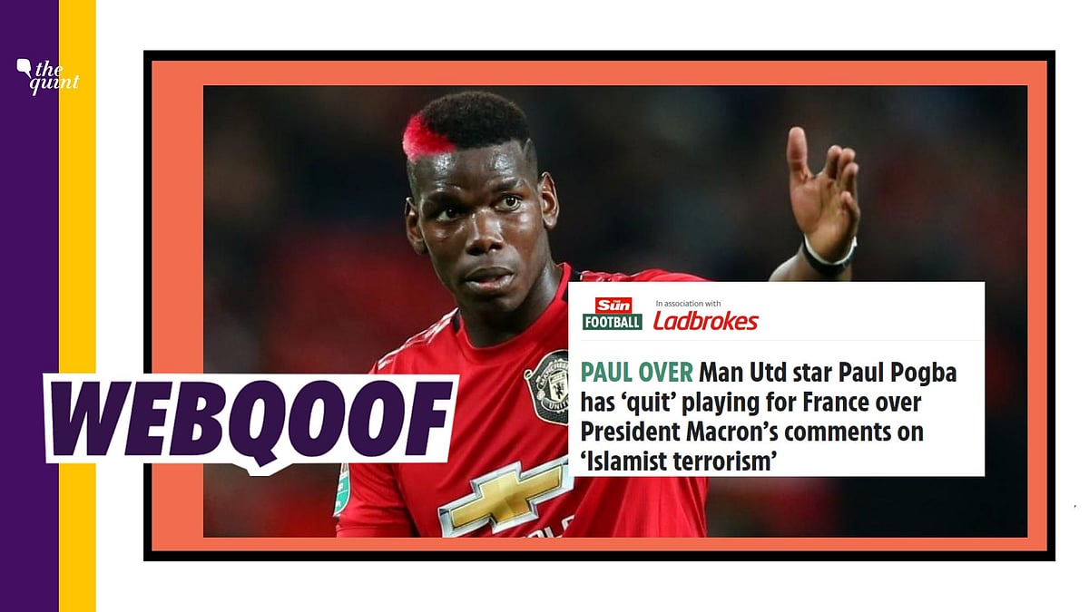 The 27-year-old footballer dismissed the reports and clarified to his fans that he had not made any such comments.