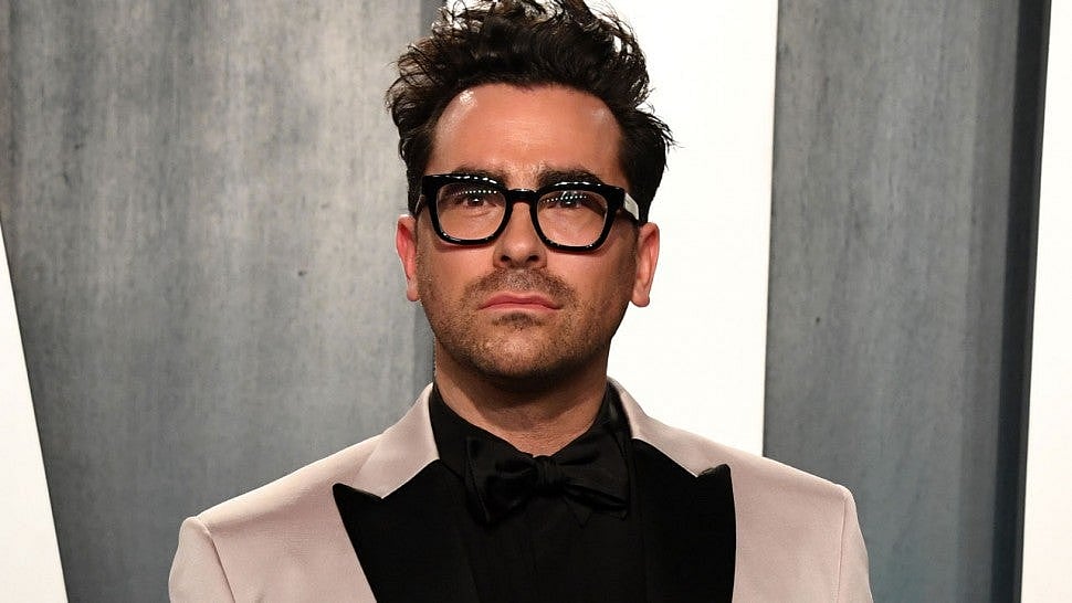 Daniel Levy slams Indian channel for censoring same sex kiss in Schitt's Creek.