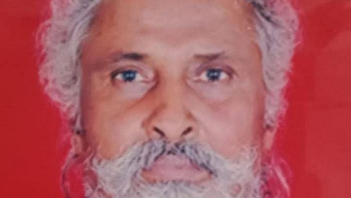 File photo of Pandit Rajbhar.
