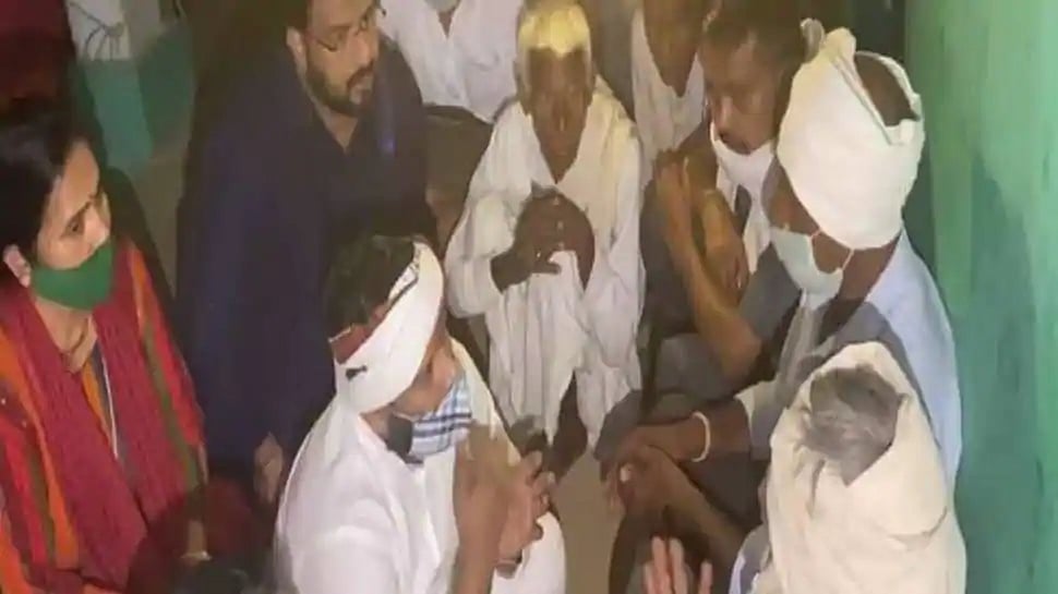 AAP MLA Kuldeep Kumar had visited the Hathras rape victim's family four days after announcing that he was COVID-19 positive.