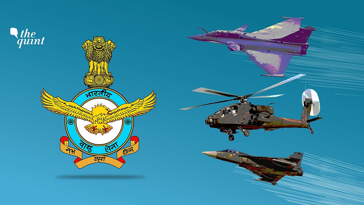 A total of 56 aircraft took part in the IAF Day rehearsals.