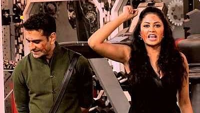 Kavita Kaushik and Eijaz Khan.