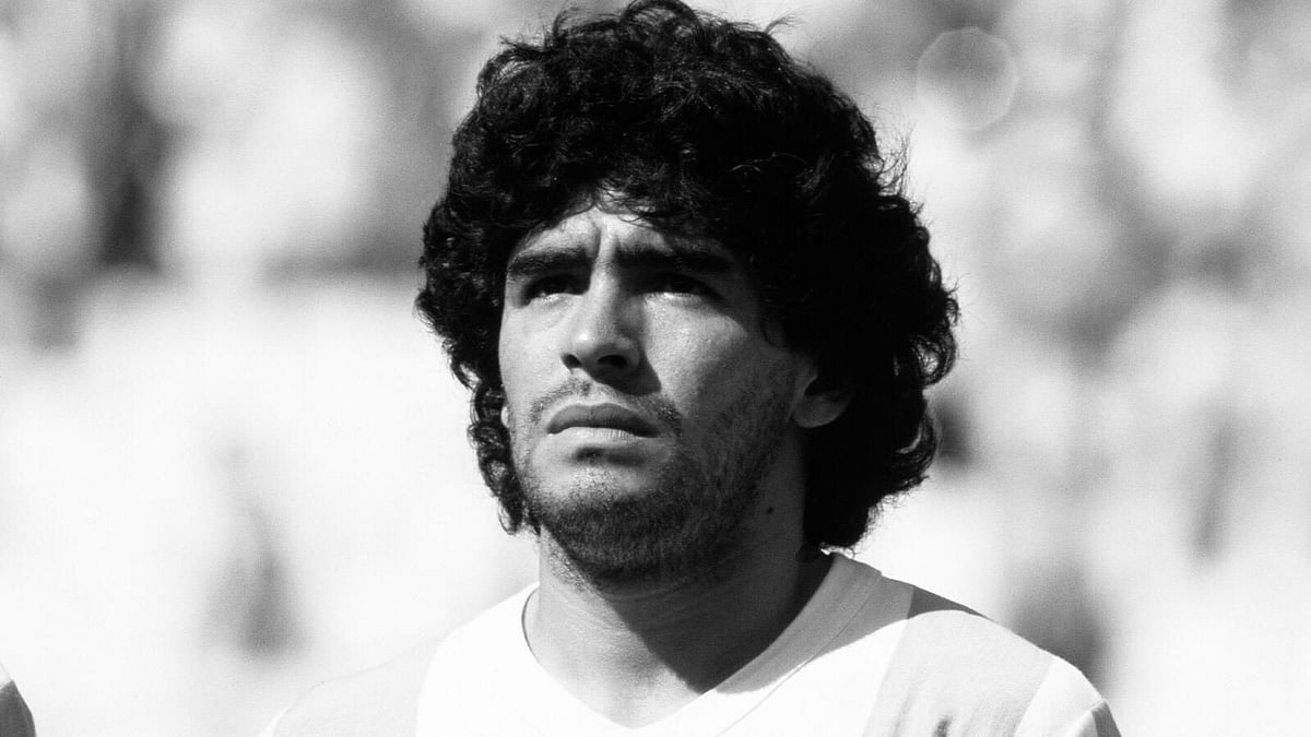 Diego Maradona. 