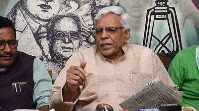 Shivanand Tiwari, RJD leader.&nbsp;