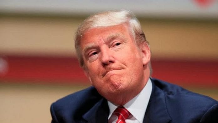 Former US President Donald Trump.