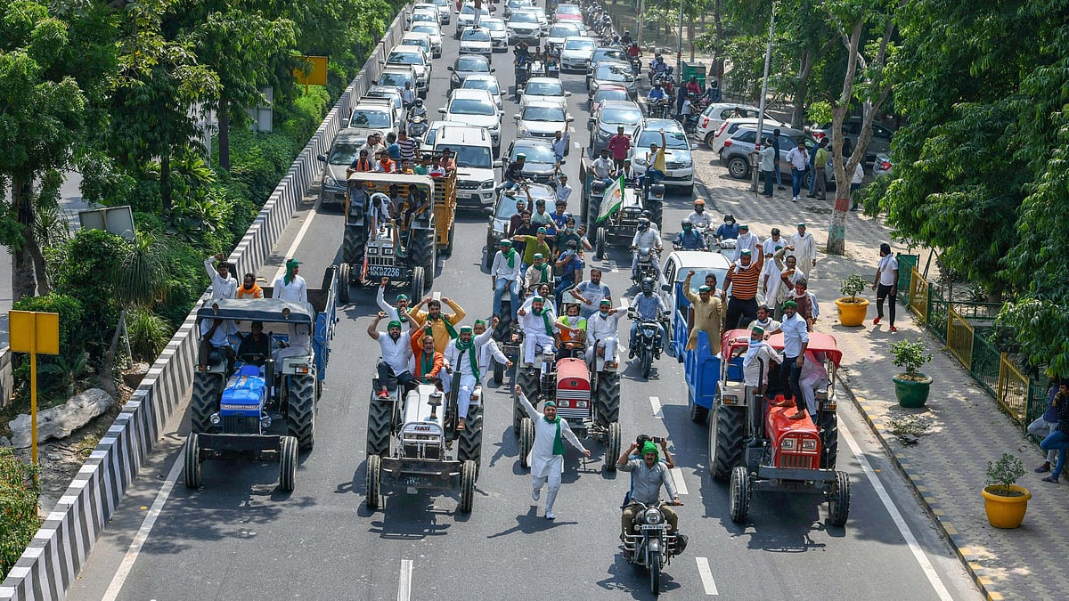 Farmers from Haryana and Punjab are expected to march towards Delhi to continue their protest against the three contentious farm laws.