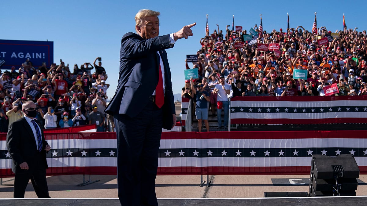 US President Donald Trump came to power four years ago on a promise of success - ‘Make America Great Again’. 