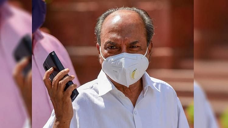 Senior Congress leader AK Antony