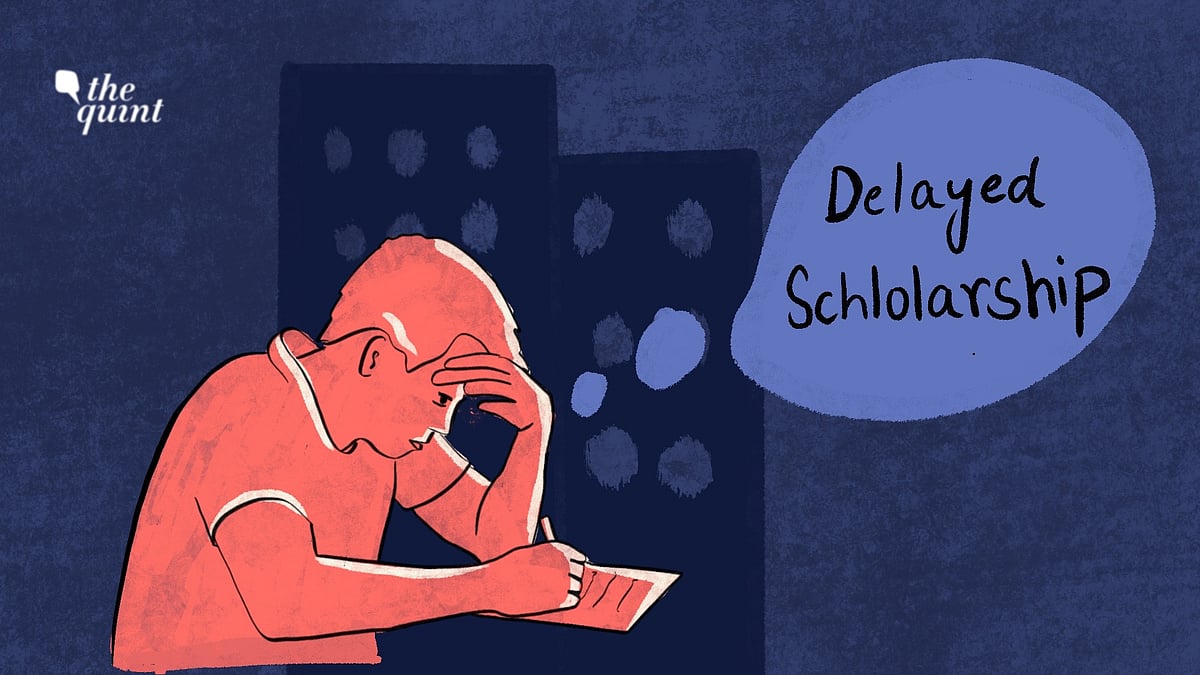 Students say that an inordinate delay in scholarships have disrupted their education 7 forced them into odd jobs. 