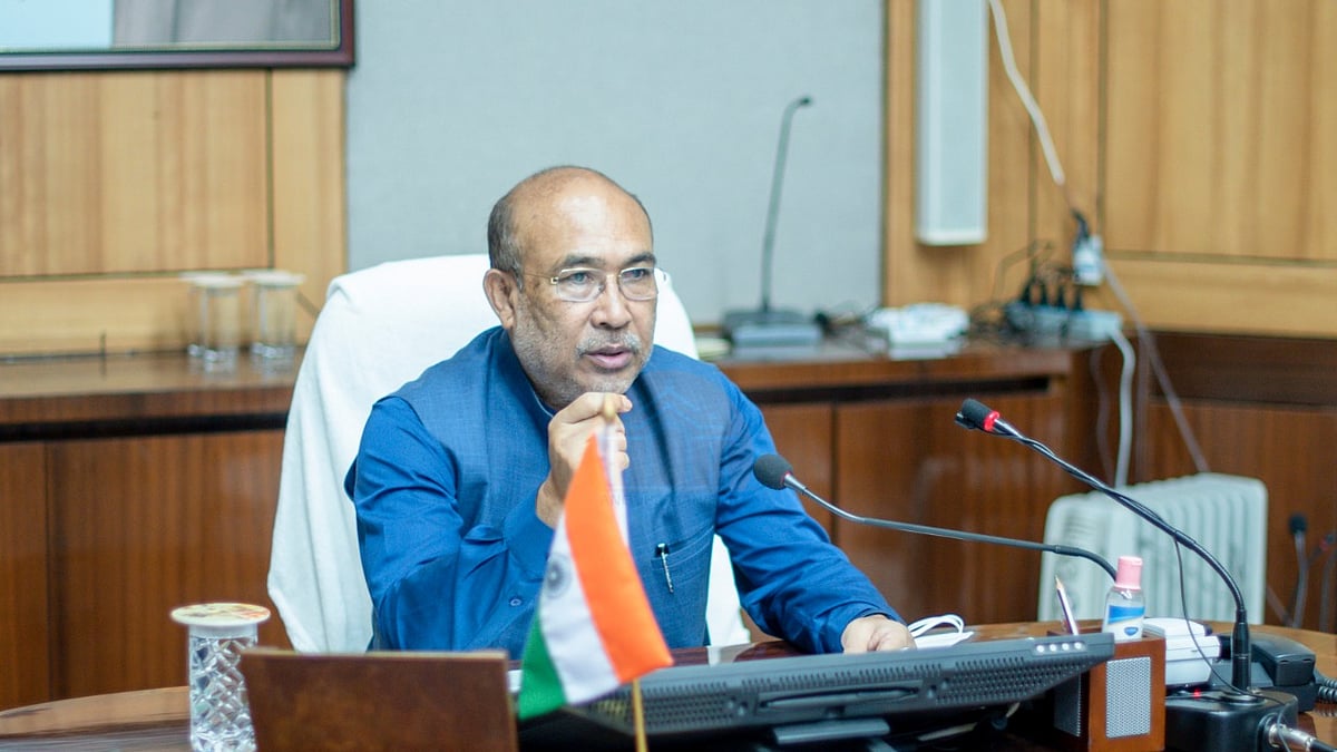 <div class="paragraphs"><p>N Biren Singh was unanimously elected as the leader of the BJP Legislative Party during a meeting of the MLAs in Imphal.</p></div>