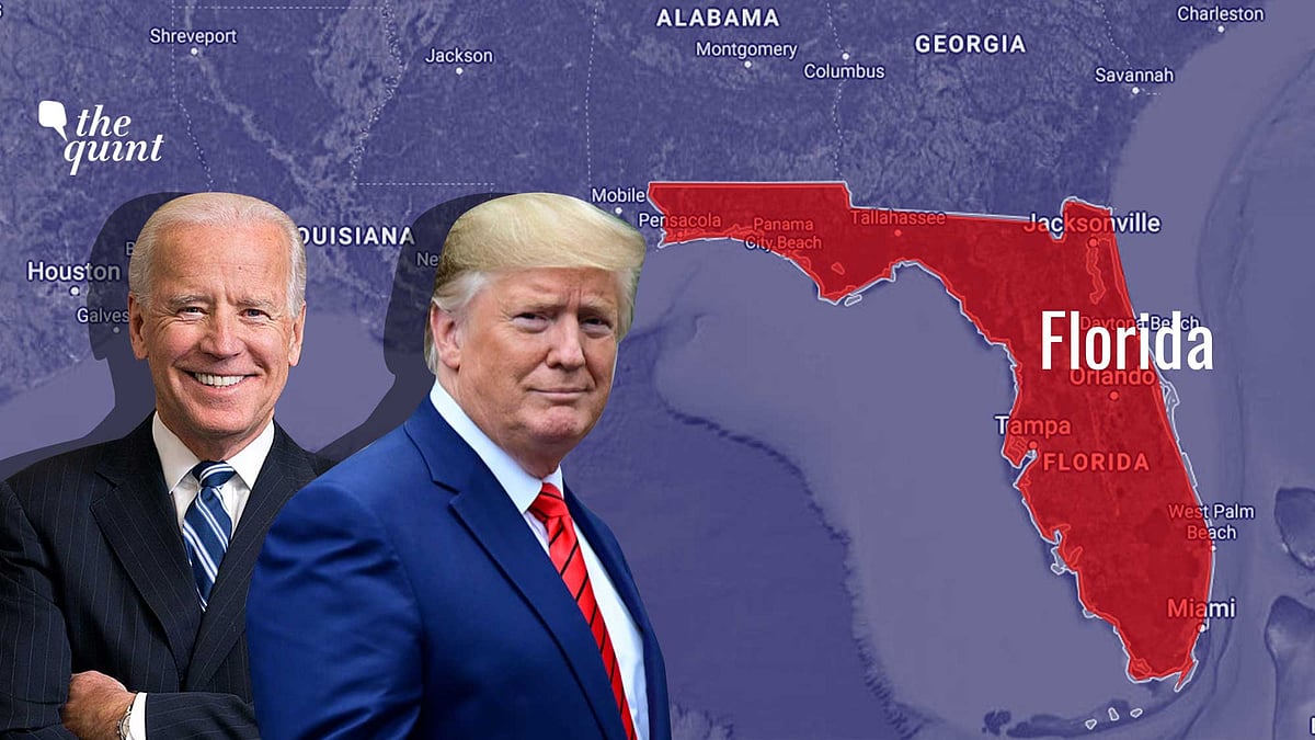 Florida has been called in favour of Trump as he maintains a decisive 3.4 percent lead of over 3.77 lakh votes.