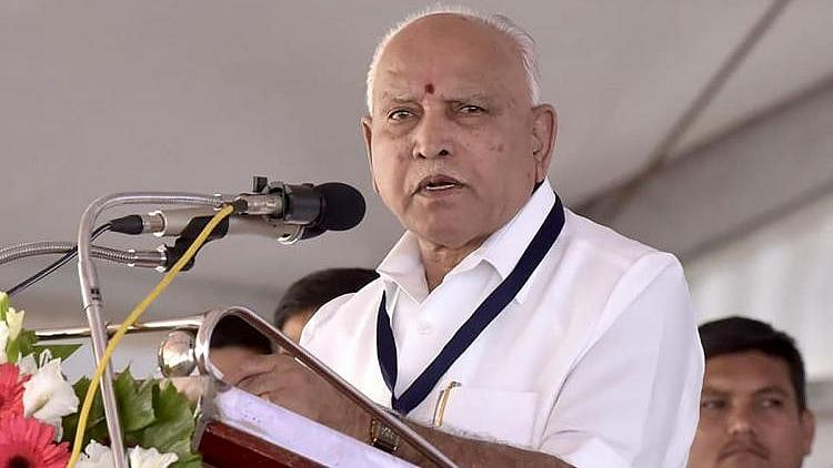 Chief Minister BS Yediyurappa