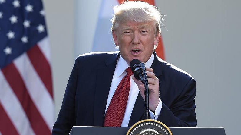 US President Donald Trump.