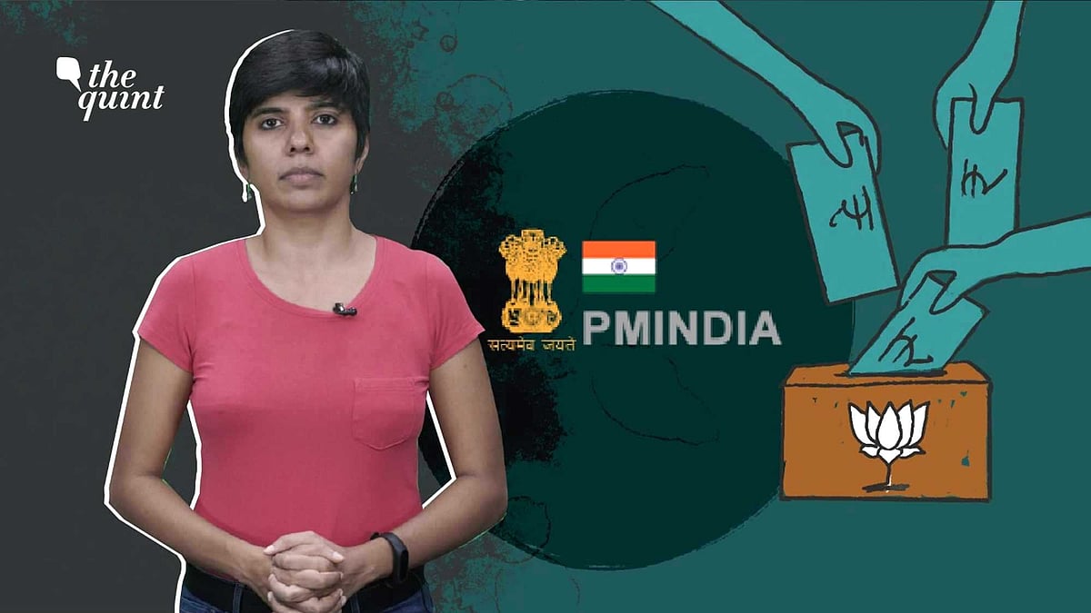 The Prime Minister’s Office allegedly sent an email blast about Modi’s good work, that sought donation for the BJP alongside. Experts tell The Quint this is a violation of the Election Commission’s Model Code of Conduct.