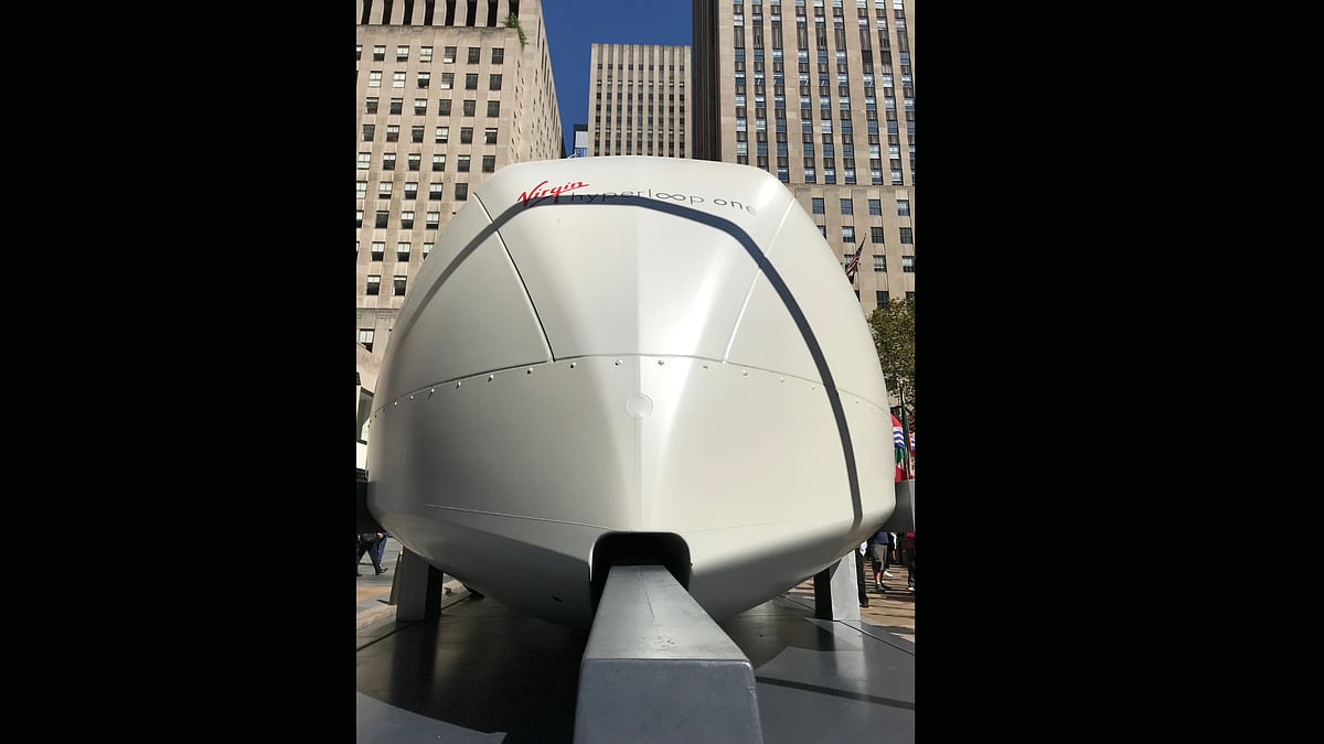 The occupants made their maiden voyage on the newly-unveiled XP-2 vehicle, designed by BIG e Bjarke Ingels Group and Kilo Design