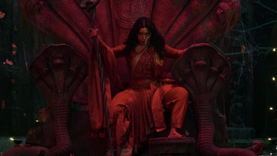 Bhumi Pednekar in a still from Durgamati the Myth.
