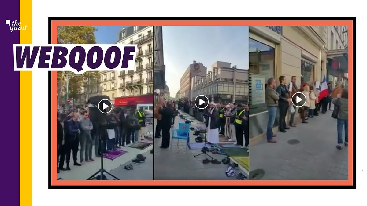 Fact Check of Muslims Offering Namaz in France: An old video from France’s Clichy showing Muslims offering prayers on the roadside has been revived to falsely claim that it’s a recent one.
