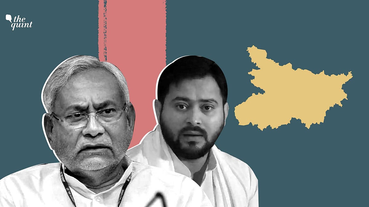 Image of Tejashwi Yadav (R) and Nitish Kumar (L) used for representational purposes.