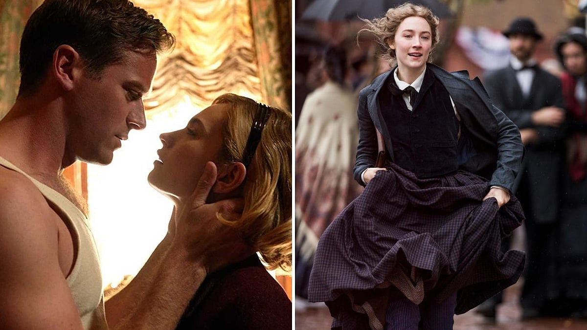 Stills from Rebecca and Little Women.