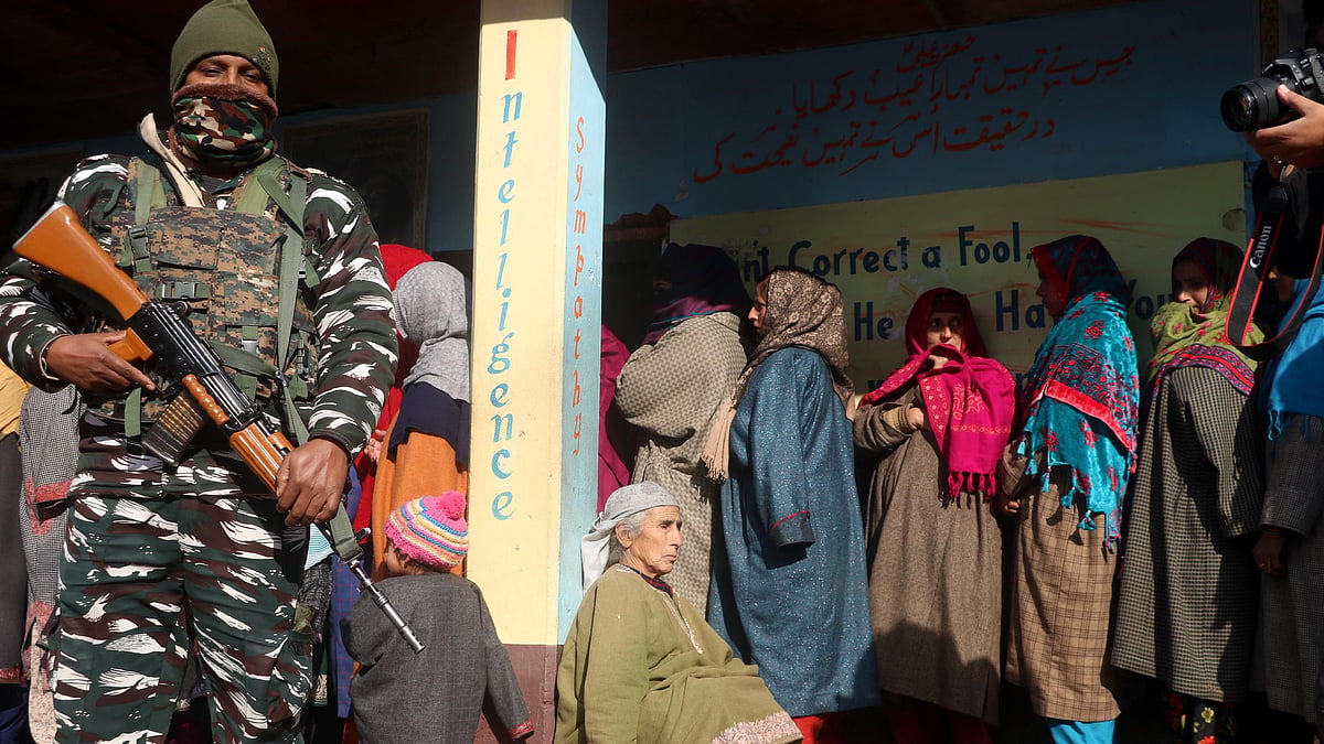 This is the first electoral practice in the Union Territory of J&amp;K after the abrogation of article 370 in August 2019.&nbsp;