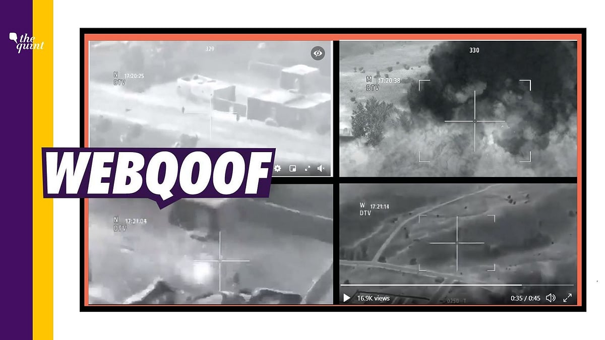 Footage from a video game Arma 2 went viral on social media with several users passing it off as the “exclusive footage” of the attack by the Indian army.