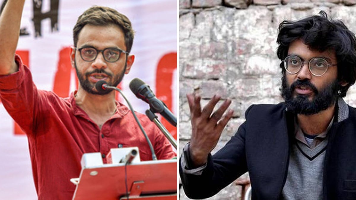 Umar Khalid and Sharjeel Imam