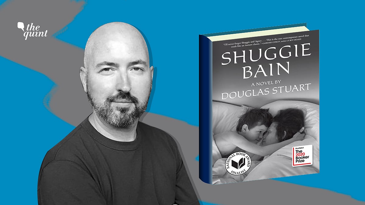 Image of author Douglas Stuart and his 2020 Booker Prize award-winning book ‘Shuggie Bain’ used for representational purposes.