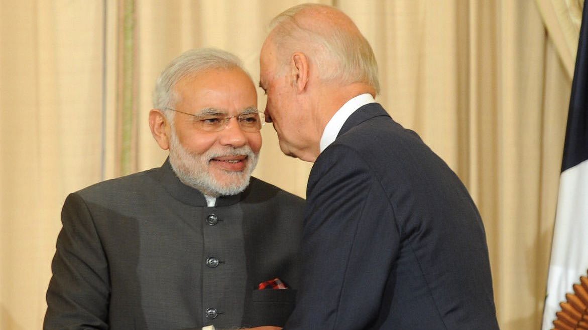 Prime Minister Narendra Modi and US President Joe Biden. File photo.