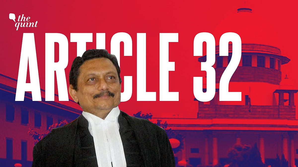CJI SA Bobde has said that the Supreme Court is trying to discourage Article 32 petitions.
